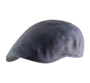 casquette-coton-stetson-homme Ivy Cap Linen Fischgrat