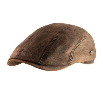 Casquette imitation cuir Prato Vin