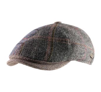 casquette plate laine Trento Tweed