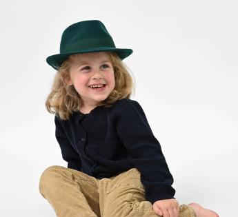 Chapeau feutre enfant Little 5X Trilby