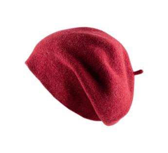 bonnet long Woollen Roll Upp Beret