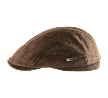 Casquette imitation cuir Prato Vin